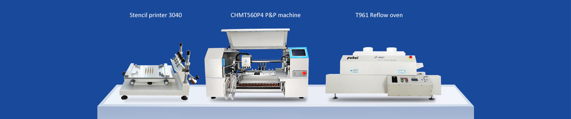 SMT Pick and Place Machine, SMT Production Line, SMT Reflow Oven, Stencil Priner, Yamaha Feeders, SMT Spare Parts, Promotion - Charmhigh Technology Limited