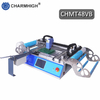 All-in-one CHMT48VB SMT Pick and Place Machine + Vibration feeder , 2 Heads 58 Feeders, Closed-loop Control, SMT Batch Production