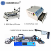 SMT Production Line: CHMT48VB + Vibration Feeder SMT Pick and Place + 3040 Stencil Printer + 420 Reflow Oven