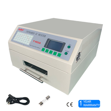 SMT Reflow Oven T962A Benchtop Infrared IC Heater 300*320mm 1500w SMT Rework Sation