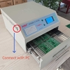 2025 New Version T962A SMT Reflow Oven, Can Connect with PC, Benchtop Infrared IC Heater, 300*320mm 1500w SMT Rework Sation Heating Station