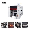 High Speed High Stability 10 Heads 100 Feeders Charmhigh TS10 SMD SMT Pick and Place Machine, Large PCB Assembly Line CPK≥1.0